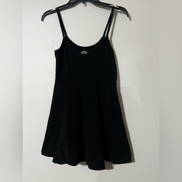 SO AUTHENTIC AMERICAN HERITAGE BLACK SPAGHETTI STRAP MINI SUNDRESS SIZE LARGE - Picture 1 of 5